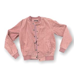 Vintage Brandy Melville Corduroy Bomber Jacket